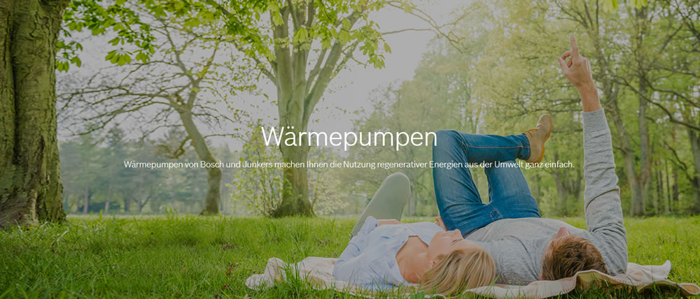 Wärmepumpen von Bosch und Junkers